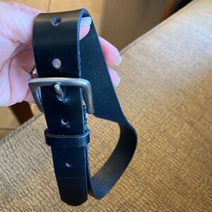 Leather boys GAP belt